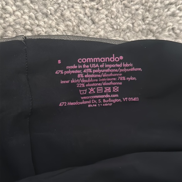 Commando Faux Leather midi skirt - Picture 5 of 5